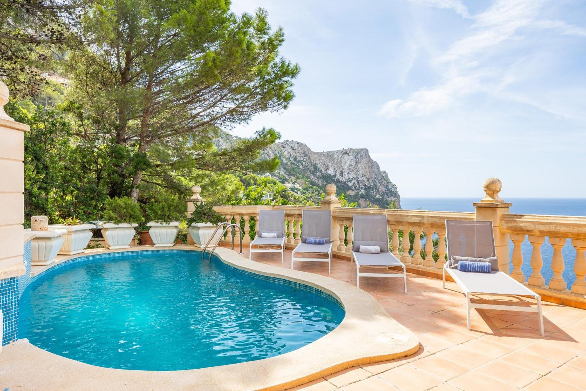 Villa Cala Llamp Andratx Esterno foto