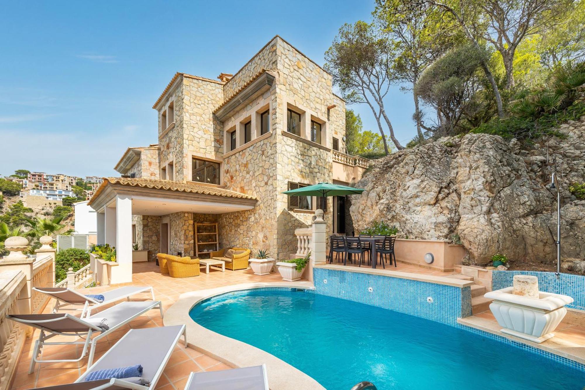 Villa Cala Llamp Andratx Esterno foto