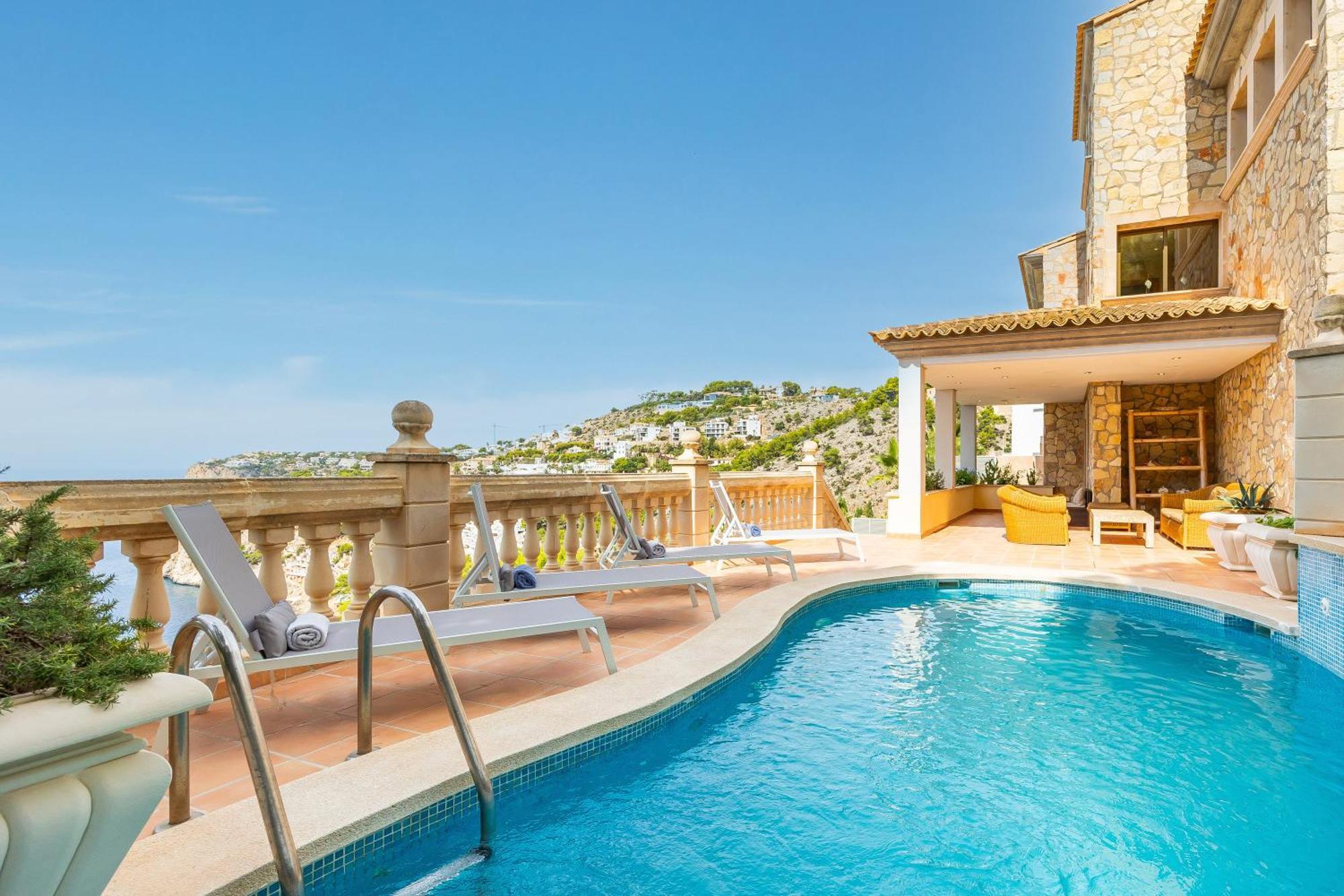 Villa Cala Llamp Andratx Esterno foto